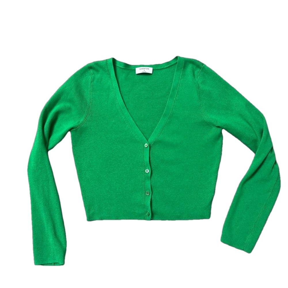 Aritzia Emerald Green Cardigan